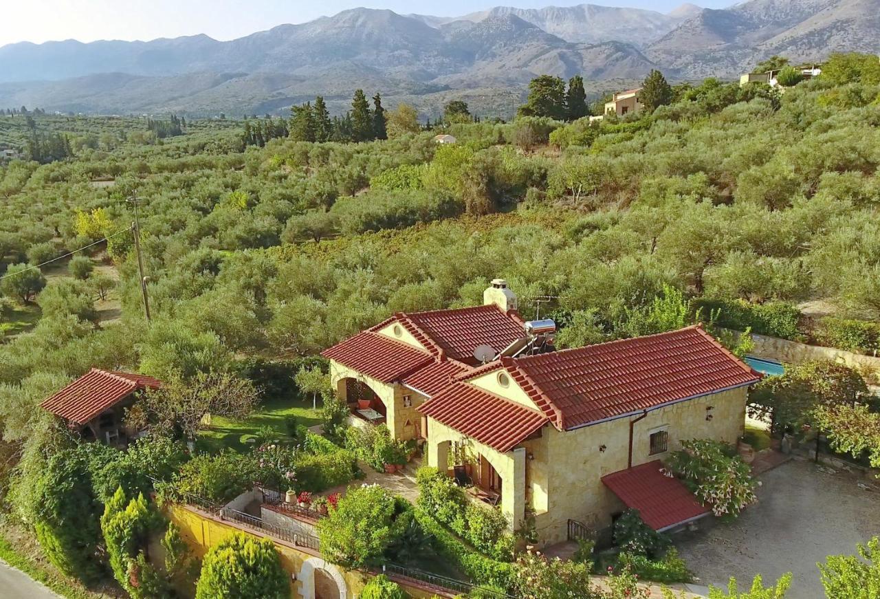 Villa Toula With Pool Nr Armeni Crete Maherí Kültér fotó