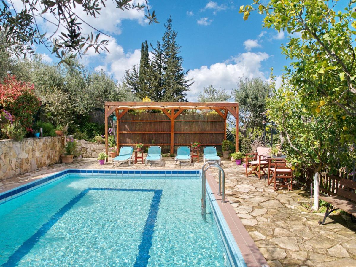 Villa Toula With Pool Nr Armeni Crete Maherí Kültér fotó