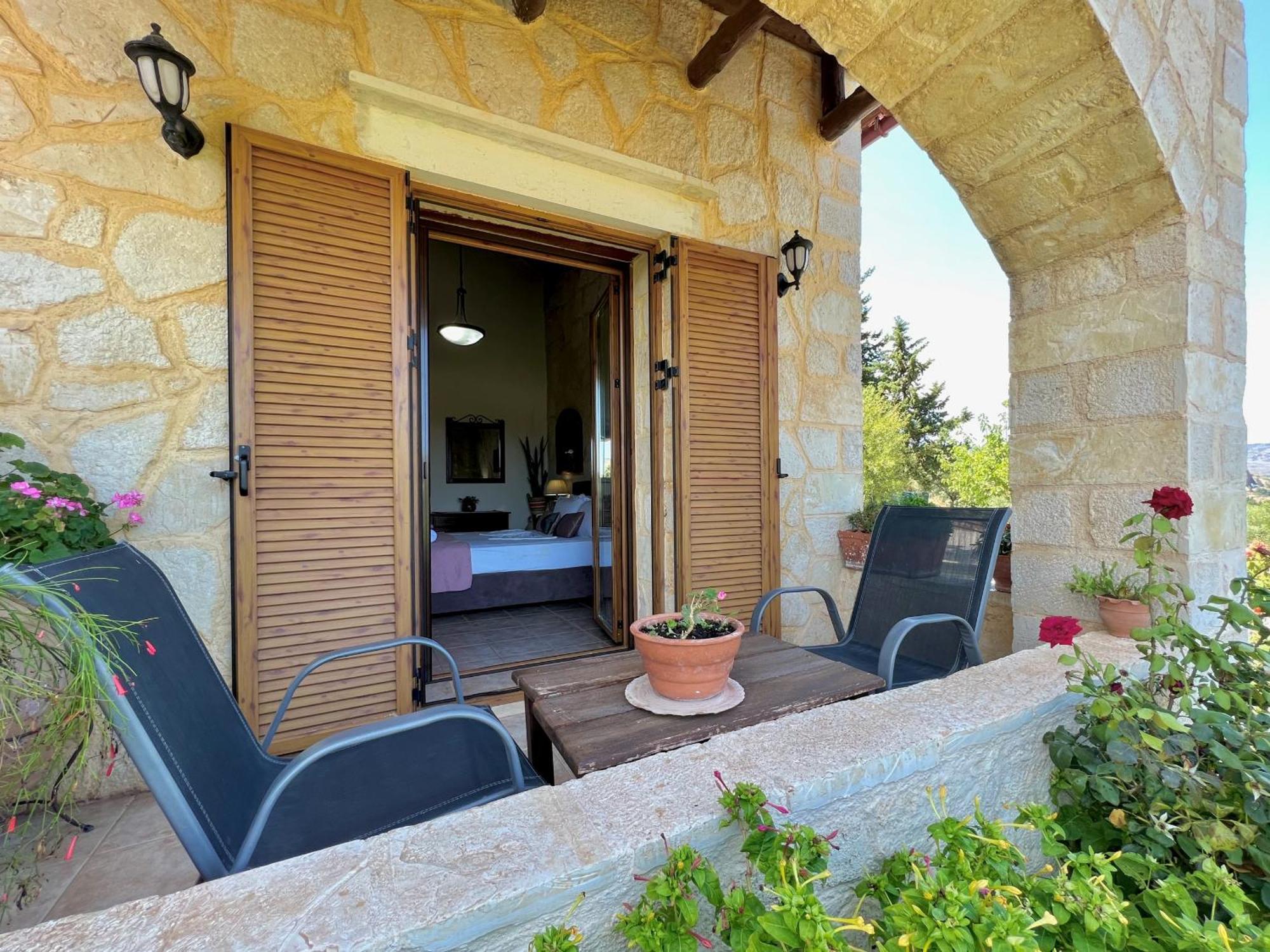 Villa Toula With Pool Nr Armeni Crete Maherí Kültér fotó